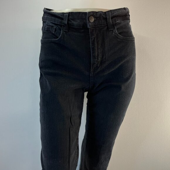 NYDJ Women's Dark Denim Straight Jeans - Size 4 - Picture 5 of 6
